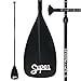 Stand Up SUP Paddle - 3-Piece Adjustable Stand Up Paddle. Super Paddles - Alloy Series Sport - Aluminum Shaft, Nylon Blade
