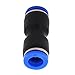 Quick Connect Fittings 8mm or 5/16 OD - 10 Pack Plastic Push to Connect Fittings Tube Straight Connect 8 Mm to 8 Mm Push Fit Fittings Tube Fittings
