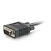 C2G 60055 RapidRun VGA (HD15) + 3.5mm + Composite Video Flying Lead (6 Inches)