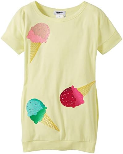 Sonia Rykiel Enfant Big Girls' Ice Cream Graphic Dress (Kid) - Yellow - 12