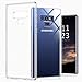 TORRAS Case for Galaxy Note 9, Crystal Clear Ultra Thin Slim Fit Soft TPU Gel Case Cover with Transparent Frame Compatible with Samsung Galaxy Note 9(2018), Clear