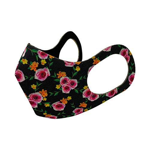 Shohotop 3pcs Cotton Lovers Face Macks Activated Carbon Filter Replaceable Haze Dust Face Health Protection for Adults Washable Reuse Face Bandanas