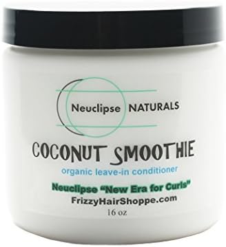 Frizzy Hair Shoppe, Neuclipse Naturals Coconut Smoothie Organic, Natural Leave-in Conditioner &amp; Moisturizer 16 fl oz