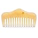Breezelike Pocket Beard Comb for Men - No Static Natural Sheep Horn Wide Tooth Comb - Handmade Mini Grooming Massage Comb with Gift Box
