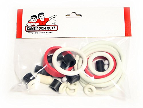 Game Room Guys Williams Fire Pinball White Rubber Ring Kit