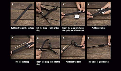 NATO Strap 22mm Watch Band Bands Straps for Men by Infantry