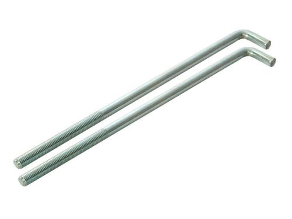 Faithfull FAIPROEXTB14 350mm 14-inch External Building Profile Bolts (2 Pieces)