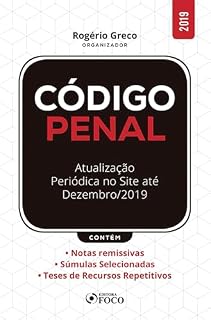 Livro Código penal - 1 ed - 2019.