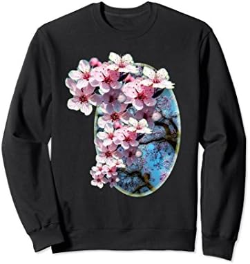 Unisex Cherry-blossom spring arrivals Large Black