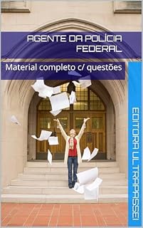 Livro AGENTE DA POLÍCIA FEDERAL: Material completo c/ questões