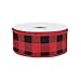 Buffalo Check Plaid Wired Ribbon - 1 1/2