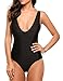 Avidlove Women's One Piece Swimsuit Solid Monokini Bathing Suit