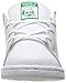 adidas Originals Boys' Stan Smith I Sneaker, White/White/Green, 8 Medium US Toddler
