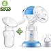 Bellababy Manual Breast Pump Kit Includes a Rotatable Pump and a Silicone Pump Soft and Powerful Suction BPA Free