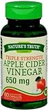 Nature's Truth Apple Cider Vinegar 650 mg Quick Release Capsules Triple Strength - 60 ct, Pack of 2 Nature's Truth Apple Cider Vinegar 650 mg Quick Release Capsules Triple Strength - 60 ct, Pack of 2