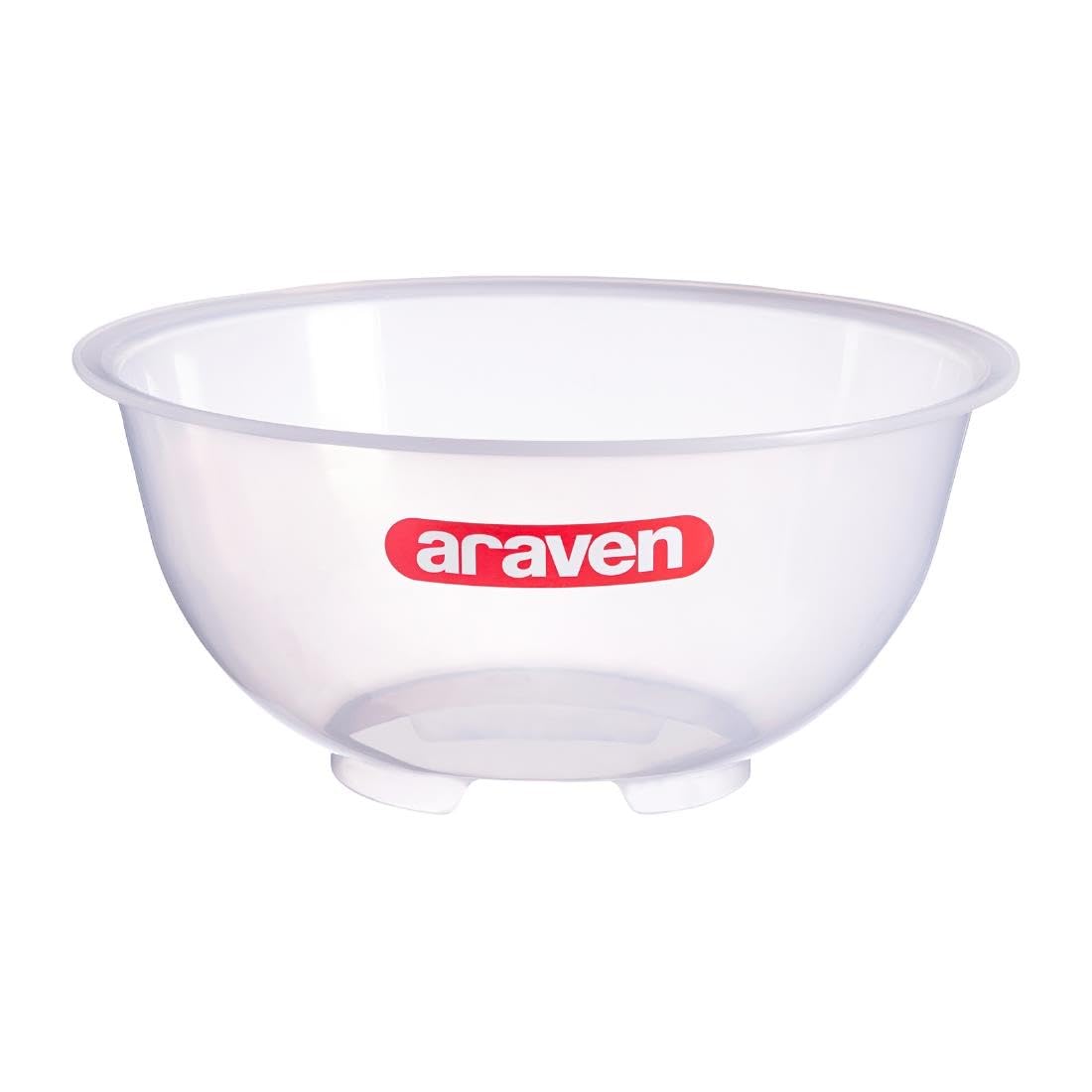 Araven Polypropylene Mixing Bowl Transparent - 4.5Ltr