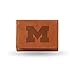Rico Industries NCAA Embossed Leather Trifold Wallet, Michigan Wolverines