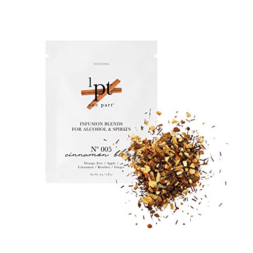 Teroforma 1pt RUM COCKTAIL PACK Infusion Blends for Alcohol & Spirits – Flavor Infuser Packets for Home Infusion (6 Packets - 2 Citrus, 2 Mint, 2 Cinnamon)
