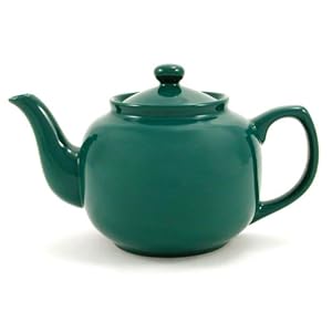 Amazon.com | Green Classic 6 Cup Ceramic Teapot: Tea: Teapots