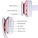WorWoder Bluetooth Headphones Over Ear, Wireless Foldable Hi-Fi Stereo Headset and Wired Headphones 4 in 1 with Micro Support SD/TF Card for Travel Cell Phones Samsung(Rose Gold)