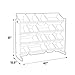 Humble Crew Supersized Toy Storage Organizer with 16 Removable Bins, Natural/White – Large Toy Storage for Toddlers Ideal for Kids' Rooms, Playrooms, and Nurseries - Modern Toy Bins for Kids