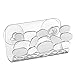 interDesign Pebbles Kitchen Sink Protector Mat, Divider Protector, Suction Sponge Holder