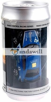 Blue Coke Can Mini RC Radio Remote Control Racing Car by PSK limited
