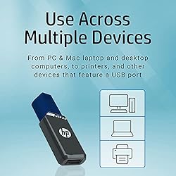 HP 128GB x900w USB 3.0 Flash Drive,Black