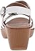 Dansko Women's Julie White Leather Wedge Sandal