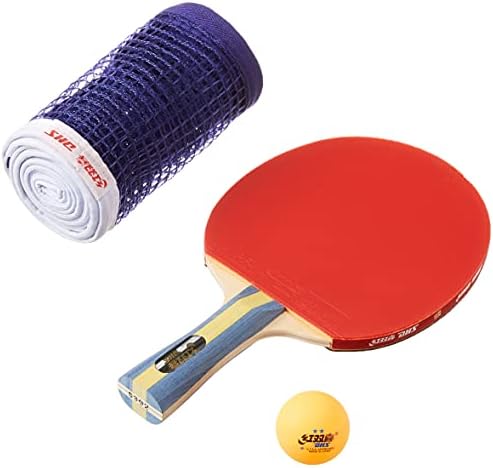 TT BAT S-S302 DHS with TT Ball DHS 40MM 2 Star Orange (10 Pcs Box) (Black/Blue) TT NET409