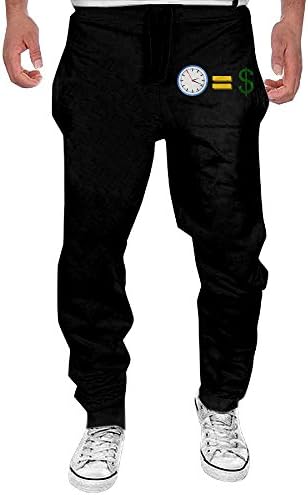 XDR Fashion Time Is Money Hiphopsummer Jogginghose For Men Black XL