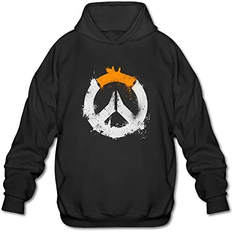 Men Overwatch Game Logo Cool Hoodies Hooded Sweatshirt Fashion
