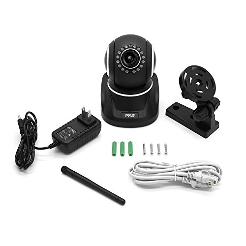 Pyle Indoor Wireless IP Camera HD 1080p Network Security Surveillance