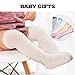 Baby Girls Boys Knee High Socks Toddler Eyelet Lace Socks 5 Pairs (S (0-12 Months))