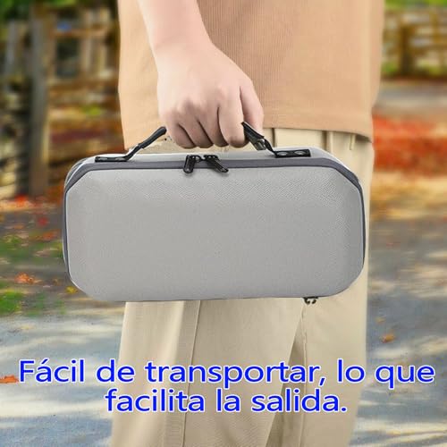 VXMBNB Adecuado para Bolsa de Viaje rígida para proyector Samsung Freestyle, Funda Protectora para proyector, Carcasa Anticolisión Engrosada, Carcasa Interior de Terciopelo Fino