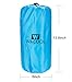 WACOOL Ultralight Inflatable Sleeping Pad Mat Air Mattress - Ultra-Compact for Backpacking, Camping, Travel, Air-Support Cells Design (Large)