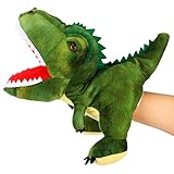 Easfan Plush Dinosaur Hand Puppet with Movable