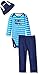 Gerber Boys' 3 Piece Bodysuit, Football, 3-6 Months