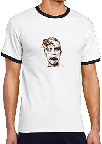 Lxiaqujin Terrorist Picture Men's Colour Short-sleeved T-shirts