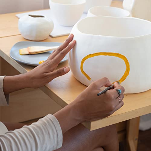 ReArt Natural AirDry Clay, Baking Clay, Low Fire Pottery Clay10LBs