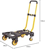 Stanley Sack Truck 2-in-1 Folding Trolley SXWTD-FT585 70/137 kg view 11