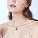 EleQueen 925 Sterling Silver Vintage Inspired Brown Crystals Queen Bee Pendant Necklace Jewelry for Women, Valentine's Day/Mother's Day/Christmas Jewelry Gift