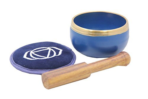 Tibetan Third Eye Chakra, 6th Chakra, Singing Bowl Gift Set #5