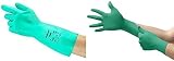 Ansell AlphaTec 37-675 Gloves Green Size L 12 Pairs + TouchNTuff 92-600