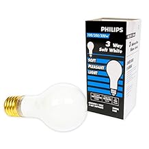 Philips 110031 Incandescent 100/200/300W Ps25 Mogul Base 3 Way