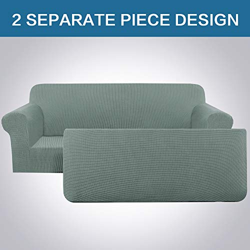 H.VERSAILTEX 2 Separate Pieces Stretch Couch Covers Sofa Cover Furniture Protector Suit for T