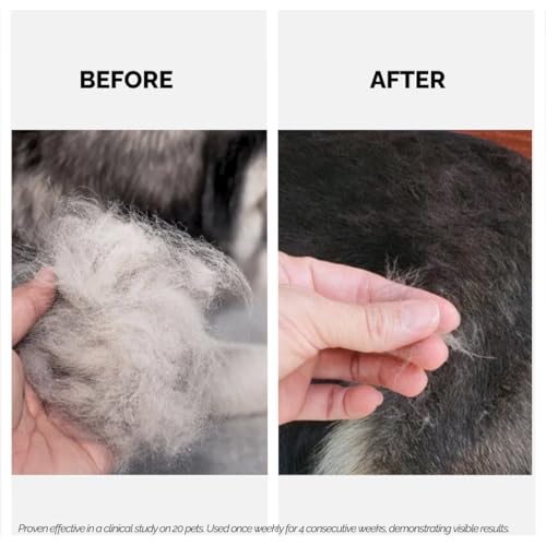 Moe Keratin Plus Pet Shampoo for Dogs and Cats - Repair and Strengthening Damaged Fur, Natural Plant Based Ingredients, Sulfate & Paraben Free, pH Balanced, 300 ML