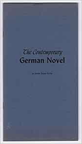 The Contemporary German Novel Noth, Ernst Erich Books