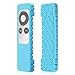 Fintie Protective Case for Apple TV 2 3 Remote Controller - Casebot [Honey Comb Series] Light Weight [Anti Slip] Shock Proof Silicone Sleeve Cover, Sky Blue