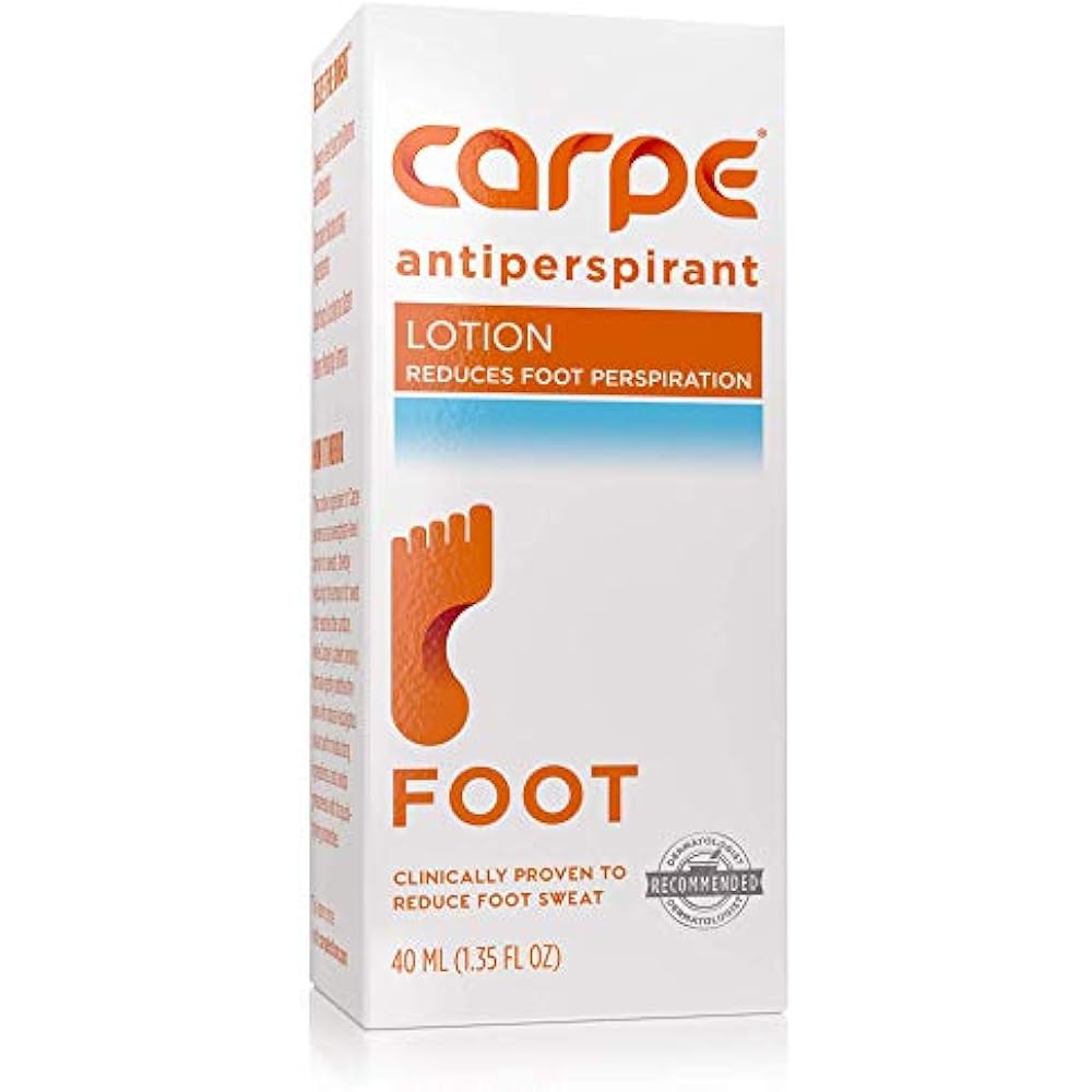 Antiperspirant Foot Lotion, DermatologistRemended Solution Stop Sweaty